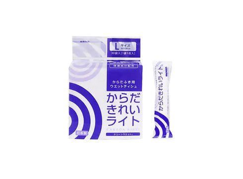 クリーンウエット からだきれいライト(L)30本入 【24袋】 トーヨ