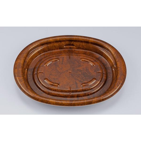 【蓋付き】TNハピプレ64浅(ペトラ茶) 【本体50枚・蓋50枚セット】 シーピー化成