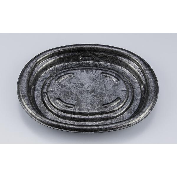 【蓋付き】TNハピプレ64浅(ペトラ黒) 【本体50枚・蓋50枚セット】 シーピー化成