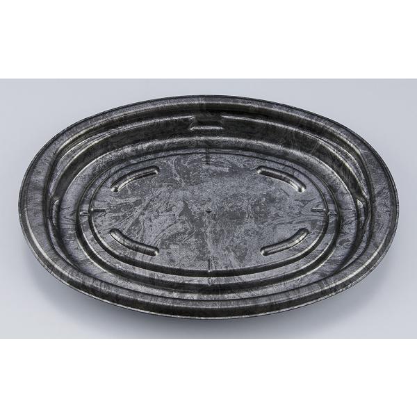 【蓋付き】TNハピプレ67浅(ペトラ黒) 【本体50枚・蓋50枚セット】 シーピー化成