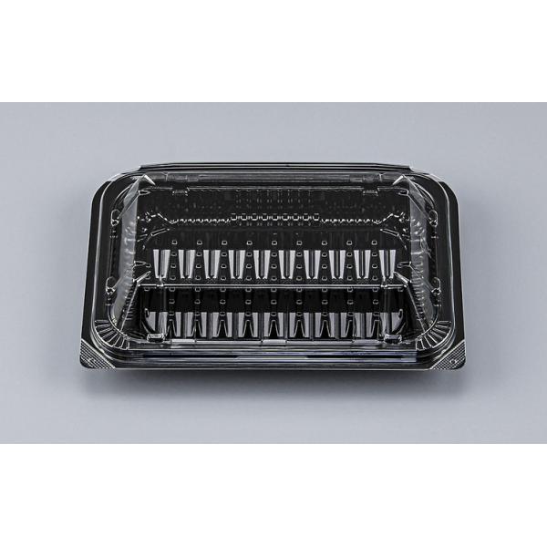 フードパック KLV-13 黒 折蓋 【50枚】 シーピー化成 業務用 スーパー