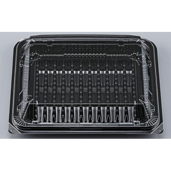 フードパック KLV-30 黒 折蓋 【900枚】 シーピー化成 業務用 スーパー