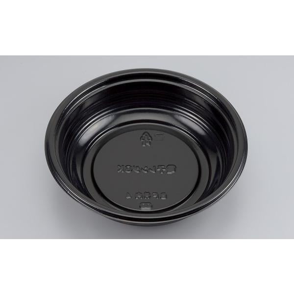 【蓋付き】BF丼内4(黒つづみ) 【本体600枚・蓋600枚セット】