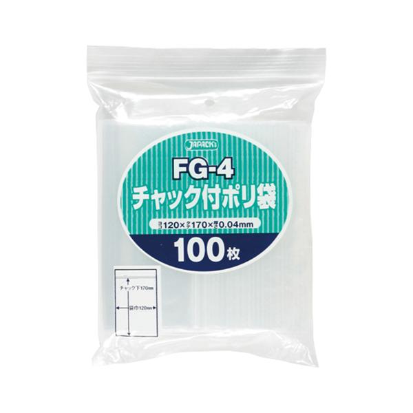 チャック袋 FG-4(120×170) 【6000枚】