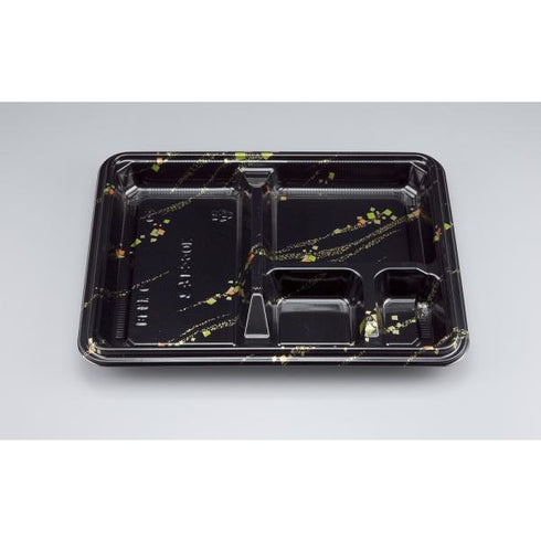 【蓋付き】BF弁当6(金の舞) 【本体50枚・蓋50枚セット】