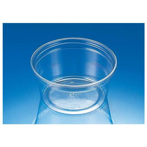 【蓋付き】クリーンカップ 120BL 【本体100枚・蓋100枚セット】