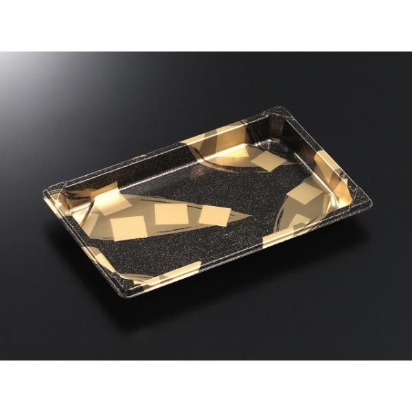 CF寿司容器L 1.5(金砂子-BK)本体 【50枚】