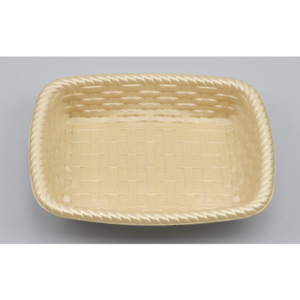 【蓋付き】竹カゴ P-524(キャメル) 【本体600枚・蓋600枚セット】