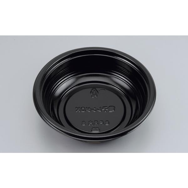 【蓋付き】BF丼内3(黒つづみ) 【本体900枚・蓋900枚セット】