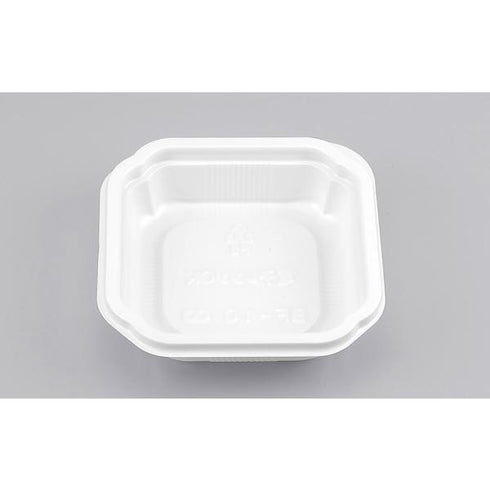 【蓋付き】BF-10(ホワイト) 【本体50枚・蓋50枚セット】