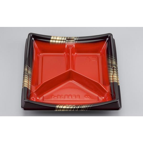 【蓋付き】BF角皿35-3(西京) 【本体600枚・蓋600枚セット】