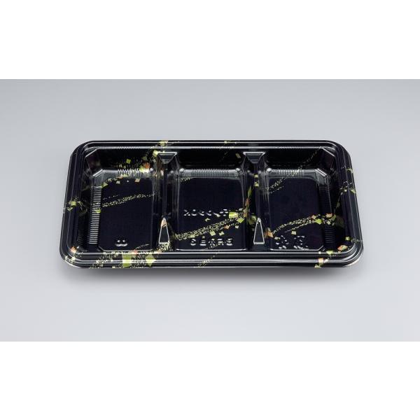 【蓋付き】BF弁当3(金の舞) 【本体50枚・蓋50枚セット】