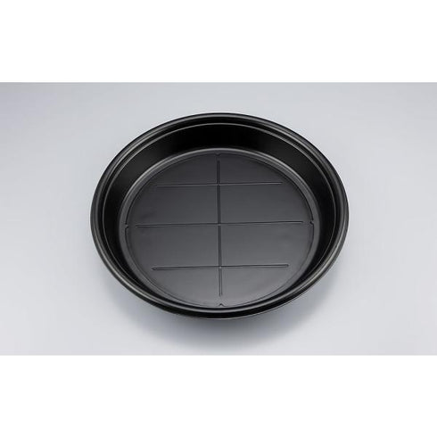 【蓋付き】SF丸桶4(黒) 【本体10枚・蓋10枚セット】