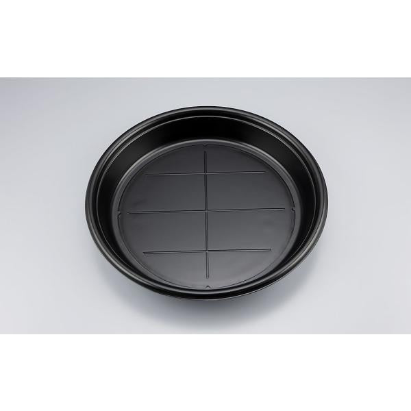 【蓋付き】SF丸桶4(黒) 【本体240枚・蓋240枚セット】