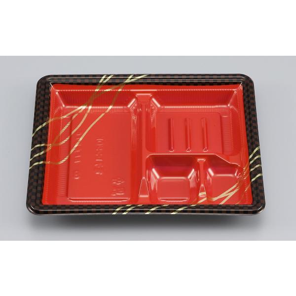 【蓋付き】BF弁当76(市松) 【本体50枚・蓋50枚セット】