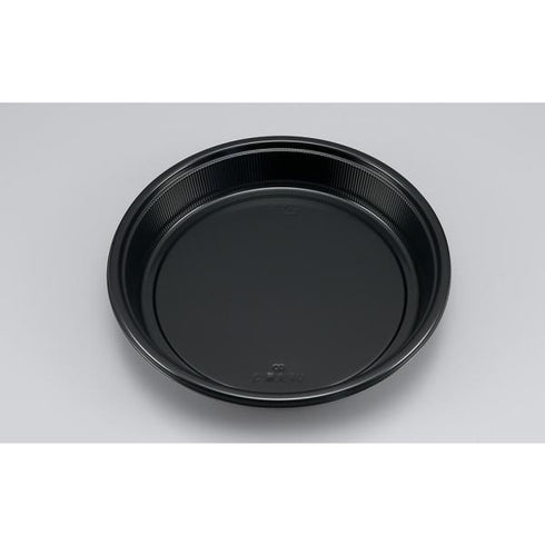 【蓋付き】UF丸桶3(黒) 【本体10枚・蓋10枚セット】