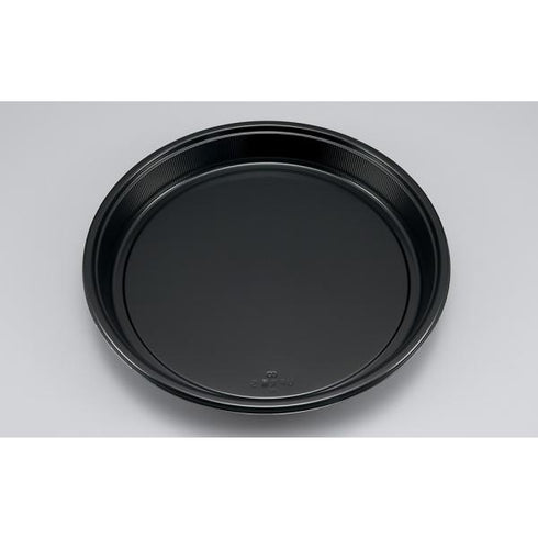 【蓋付き】UF丸桶5(黒) 【本体10枚・蓋10枚セット】