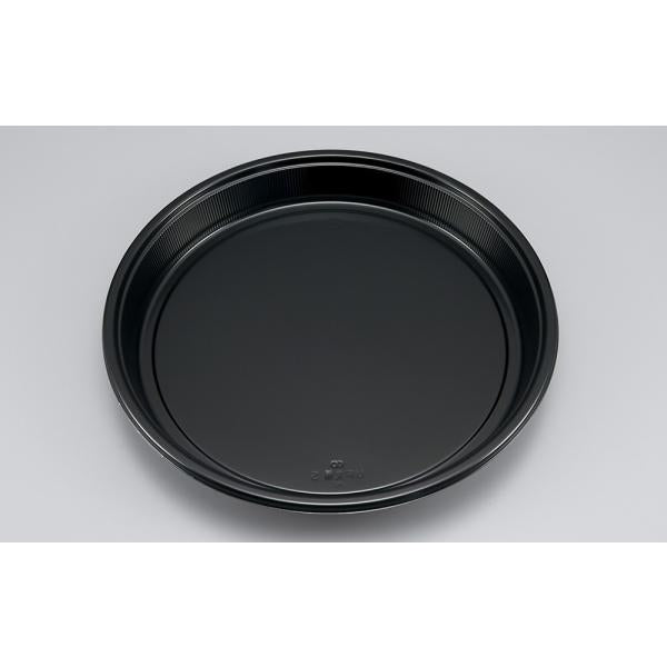 【蓋付き】UF丸桶5(黒) 【本体10枚・蓋10枚セット】