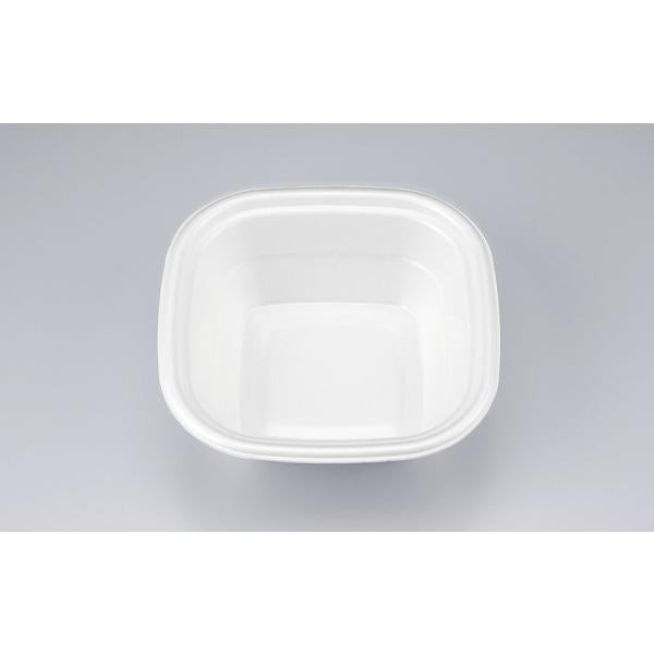 【蓋付き】TN角丼17(無地) 【本体900枚・蓋900枚セット】