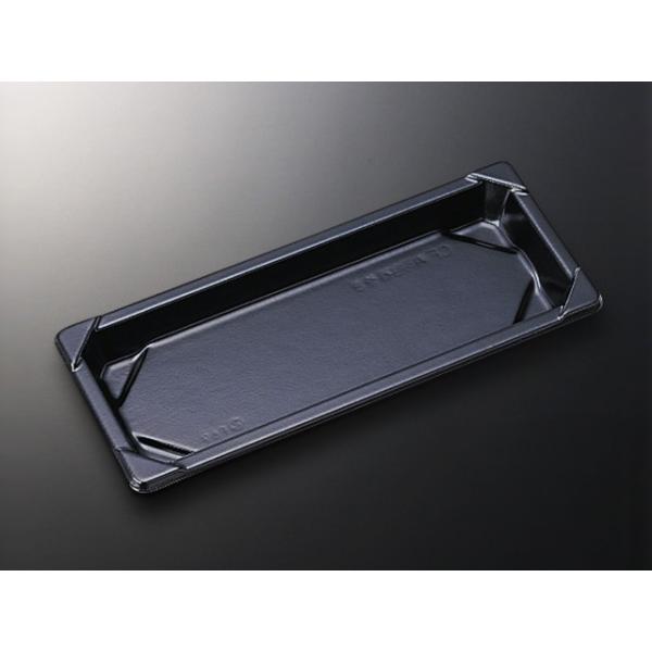 CF寿司容器L 巻き(黒-BL)本体 【50枚】