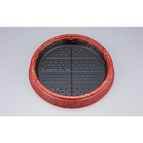 【蓋付き】UFハカマ丸桶15(源氏車)本体(N) 【本体10枚・蓋10枚セット】