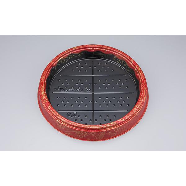 【蓋付き】UFハカマ丸桶15(源氏車)本体(N) 【本体10枚・蓋10枚セット】