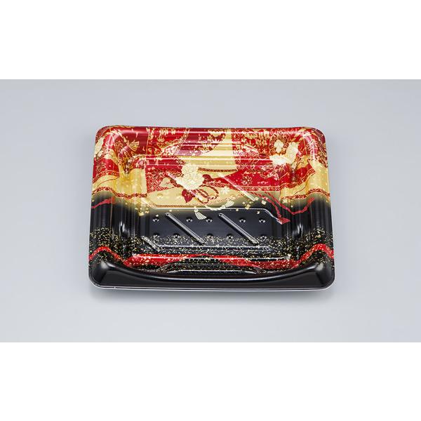 【蓋付き】SFうま皿23(優赤) 【本体1200枚・蓋1200枚セット】