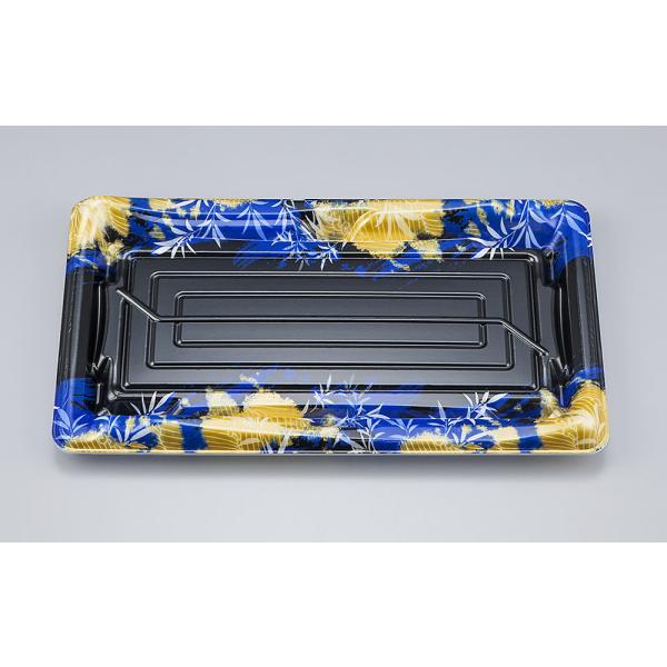 【蓋付き】SF鮨板25(みお青) 【本体800枚・蓋800枚セット】