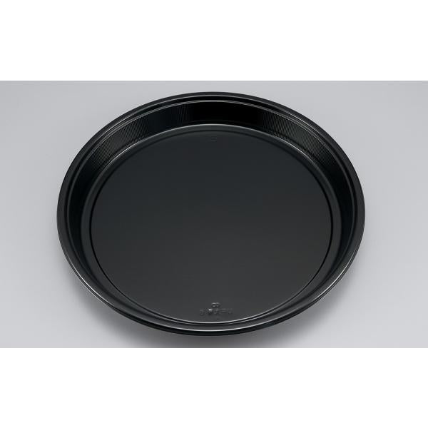 【蓋付き】UF丸桶6(黒) 【本体10枚・蓋10枚セット】