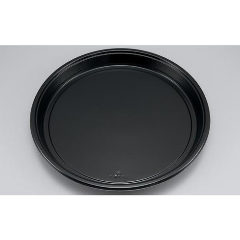 【蓋付き】UF丸桶7(黒) 【本体10枚・蓋10枚セット】