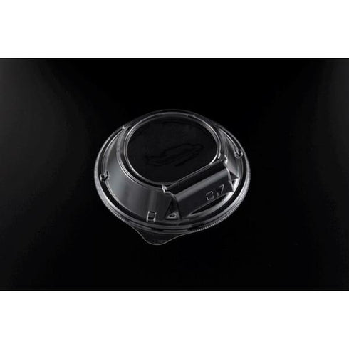 【蓋付き】バイオPET海専丼160B(黒) 【本体50枚・蓋50枚セット】