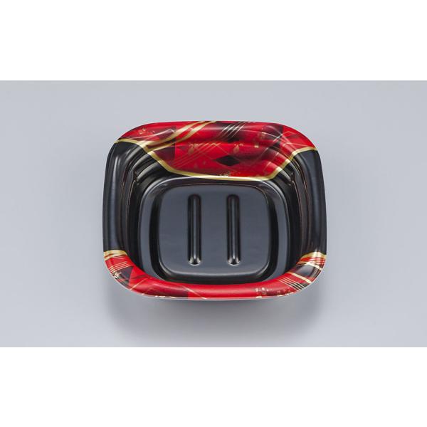 【蓋付き】TNデリホカ13-13(絹小町赤) 【本体50枚・蓋50枚セット】