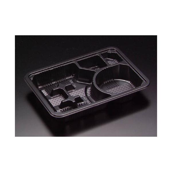 【蓋付き】A-PET 割り子-30(黒) 【本体600枚・蓋600枚セット】