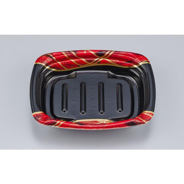 【蓋付き】TNデリホカ17-13(絹小町赤) 【本体50枚・蓋50枚セット】