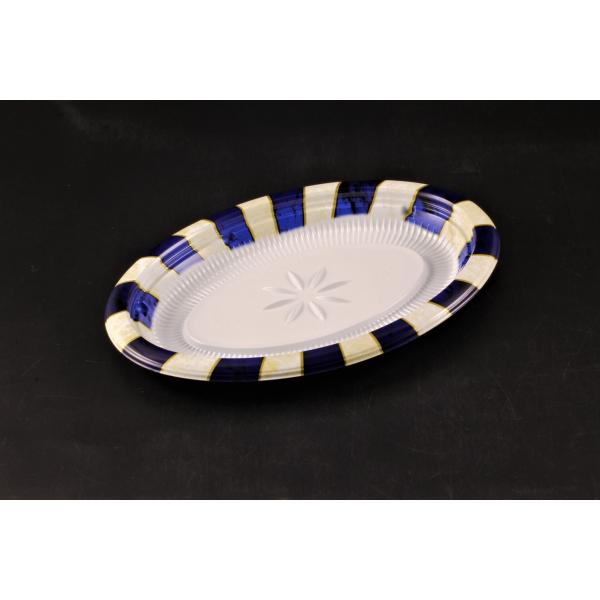 【蓋付き】バイオデリカ KA D24B メアリブルー 【本体600枚・蓋600枚セット】