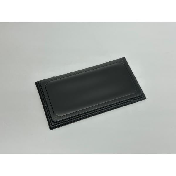 ワン折重73×38 AL(黒)蓋 【50枚】 アクタ