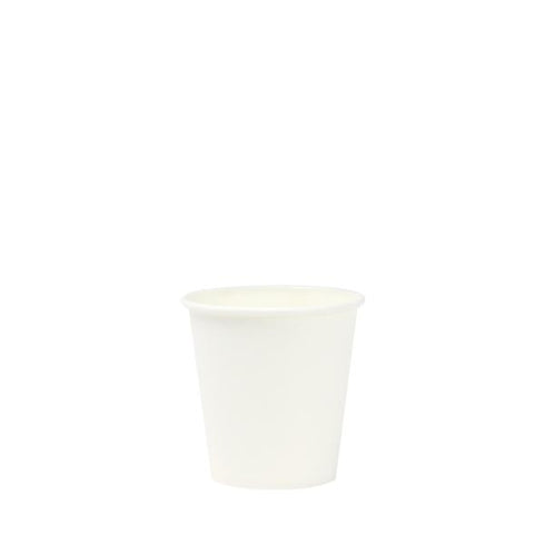 紙コップ 3オンス(白無地)ロースタック 【100個】 旭創業